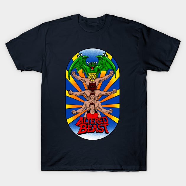 Altered Beast Cab Art T-Shirt by AndyElusive